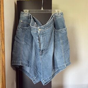 Women’s Just My Size 26W Jean Shorts 16”